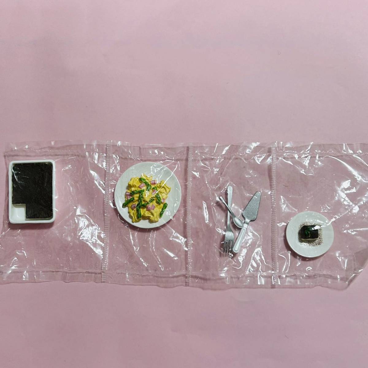 未使用 リーメント ヨーロッパグルメツアー イタリア アスパラとベーコンのファルファッレ ティラミス ミニチュア フィギュア拍卖