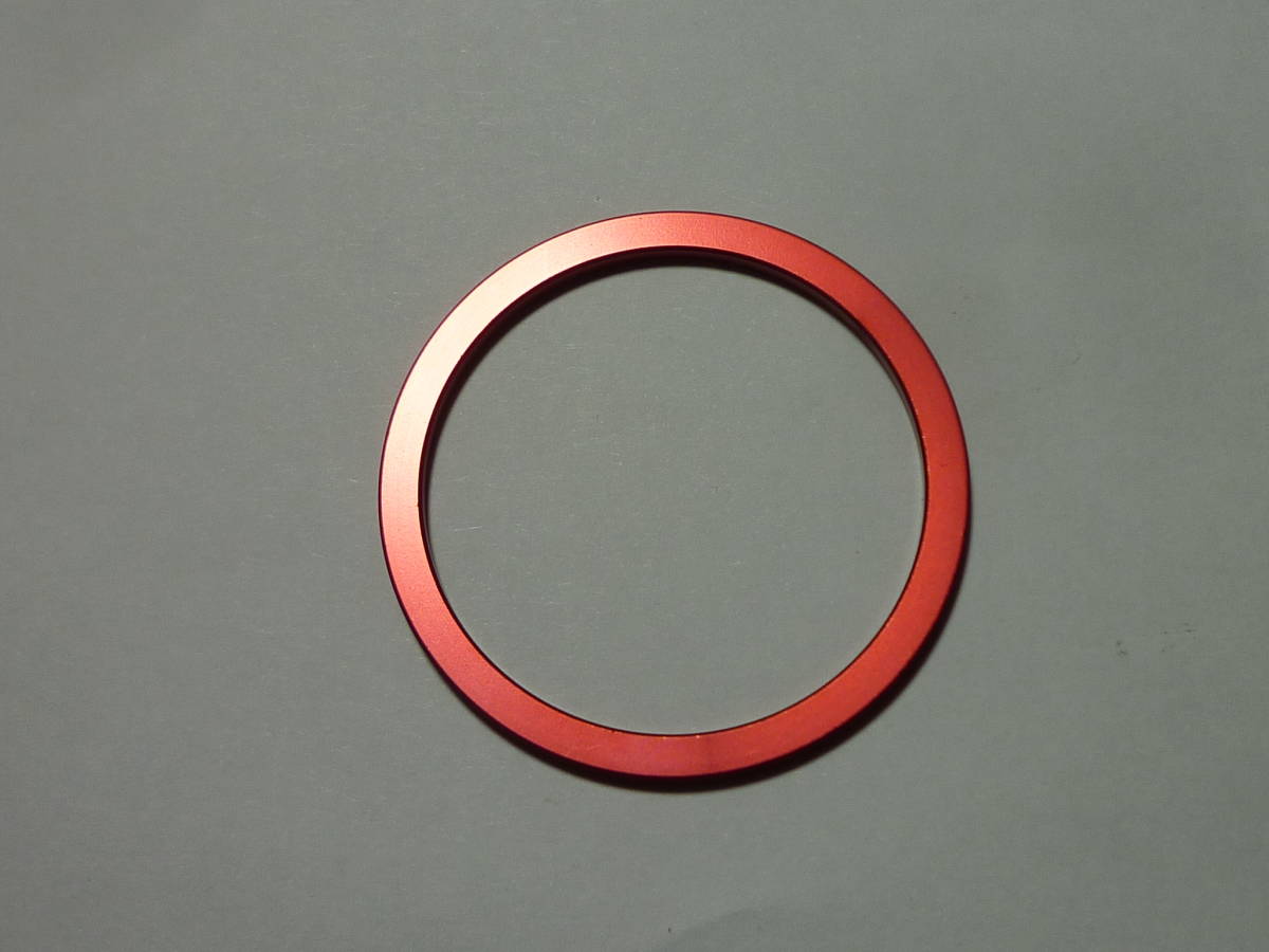 2mmスペーサー アルミRED BB・ホイールハブ用 BB幅やチェーンライン調整に*拍卖