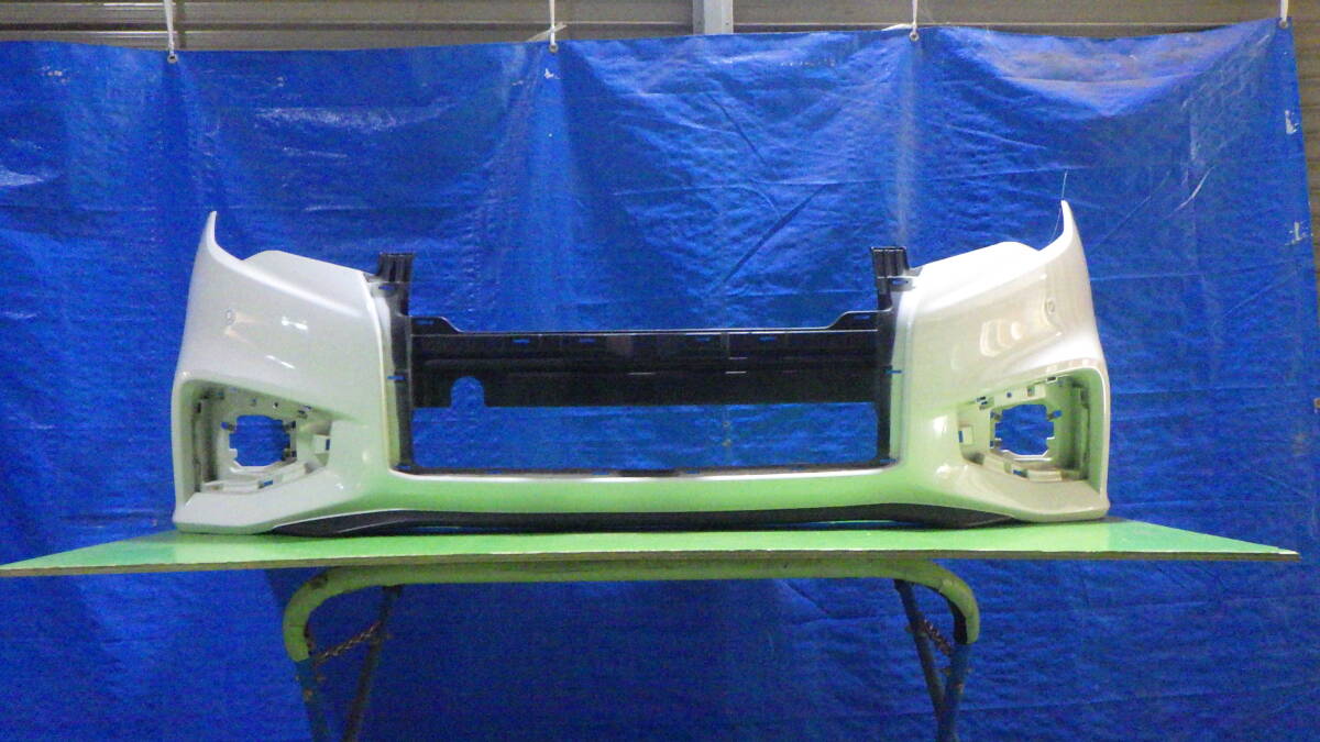 70321-1 エルグランド ハイウィスター TE52 中期 フロント バンパー フェース 白パール/QAB 62022 3GP0H 純正 中古 棚上拍卖