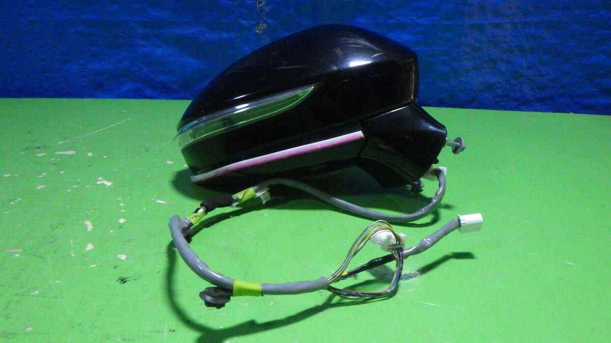 70326-6 クラウン AWS210 右 ドアミラー 黒 13ピン 4ピン 純正 中古 棚14拍卖