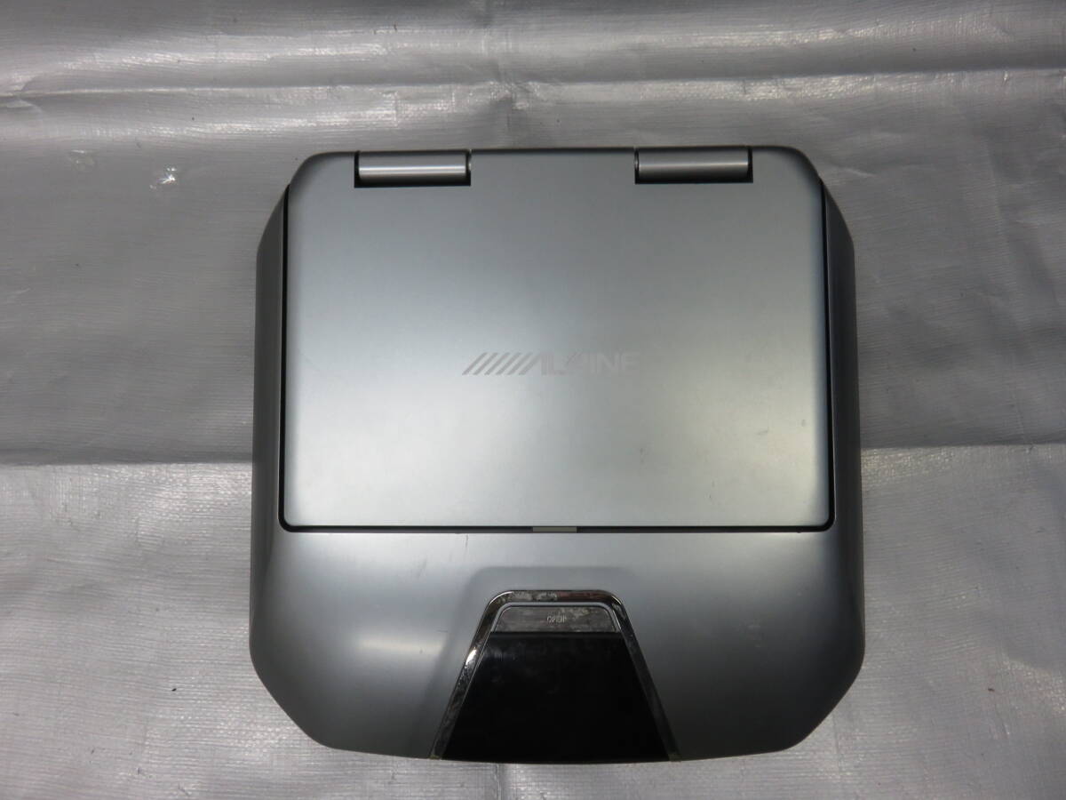 ★STD4367 ALPINE 10.2インチ WVGA リアビジョン フリップダウンモニター TMX-R1050S 通電OK 本体のみ拍卖