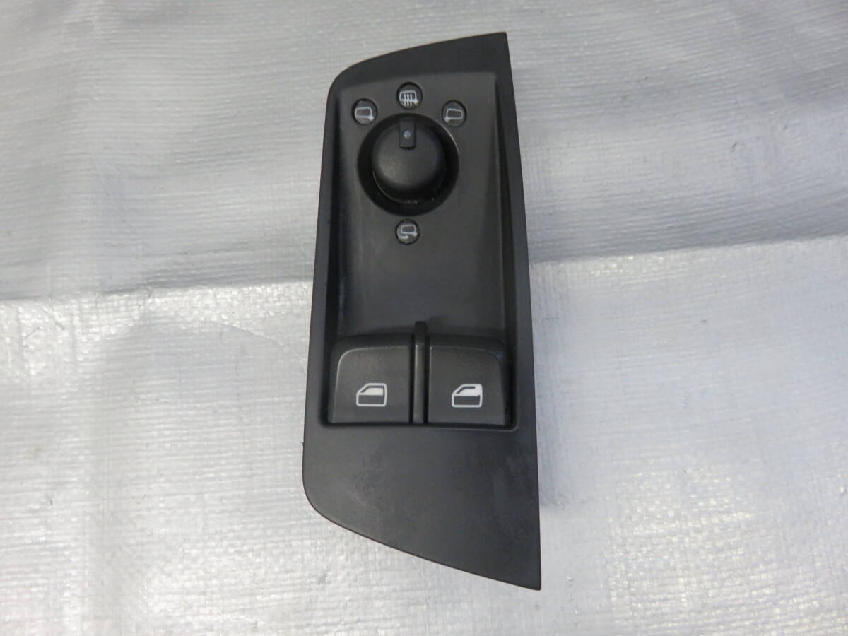★STD4422 作動OK/AUDI アウディ A1 8XCAX パワーウィンドウスイッチ 右 運転席 8X2 959 522 A拍卖