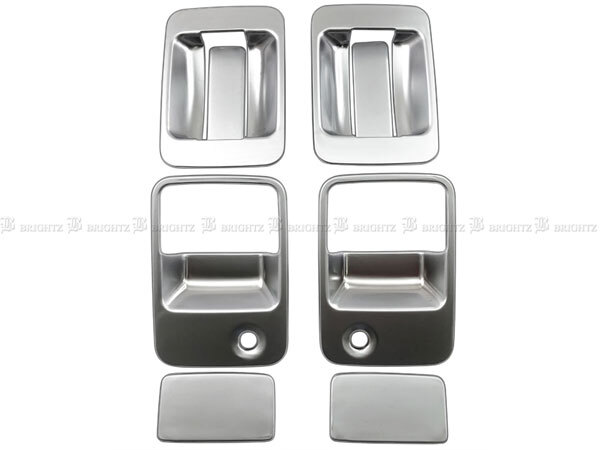 アクティトラック HA3 HA4 メッキ ドア ハンドル ノブ 皿 セット カバー パネル シェル プロテクター サテンシルバーメッキ DHC-NOBU-491拍卖