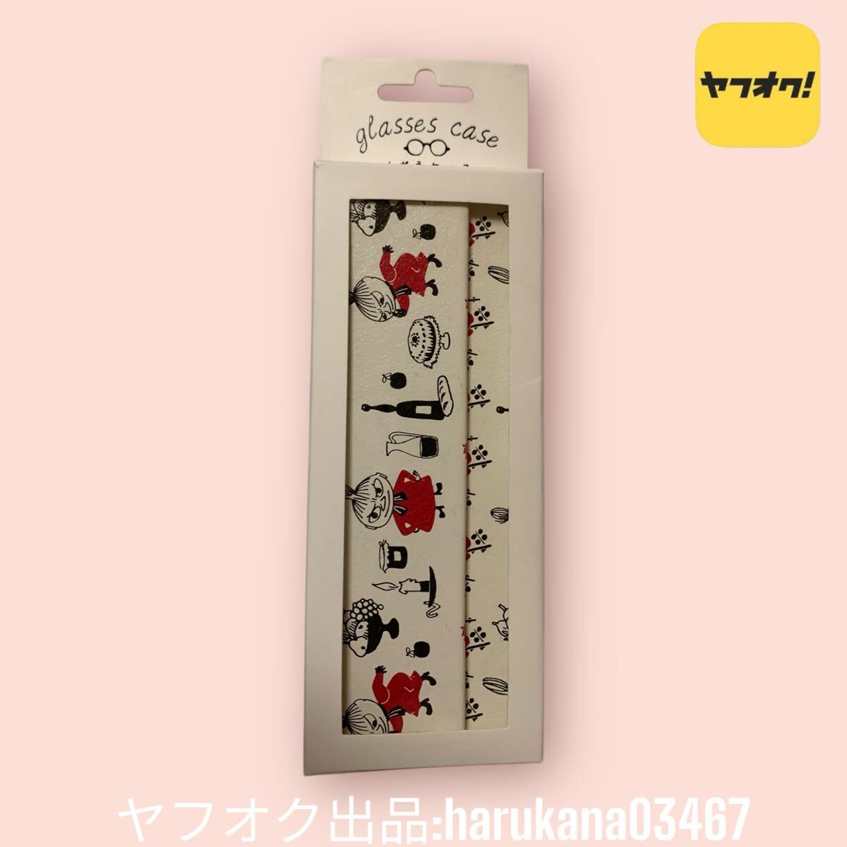 未使用 MOOMIN ムーミン コンパク メガネケース クロス付き LITTLE MY リトルミイ 2019年 ホワイト リトルミィ 眼鏡 めがね拍卖