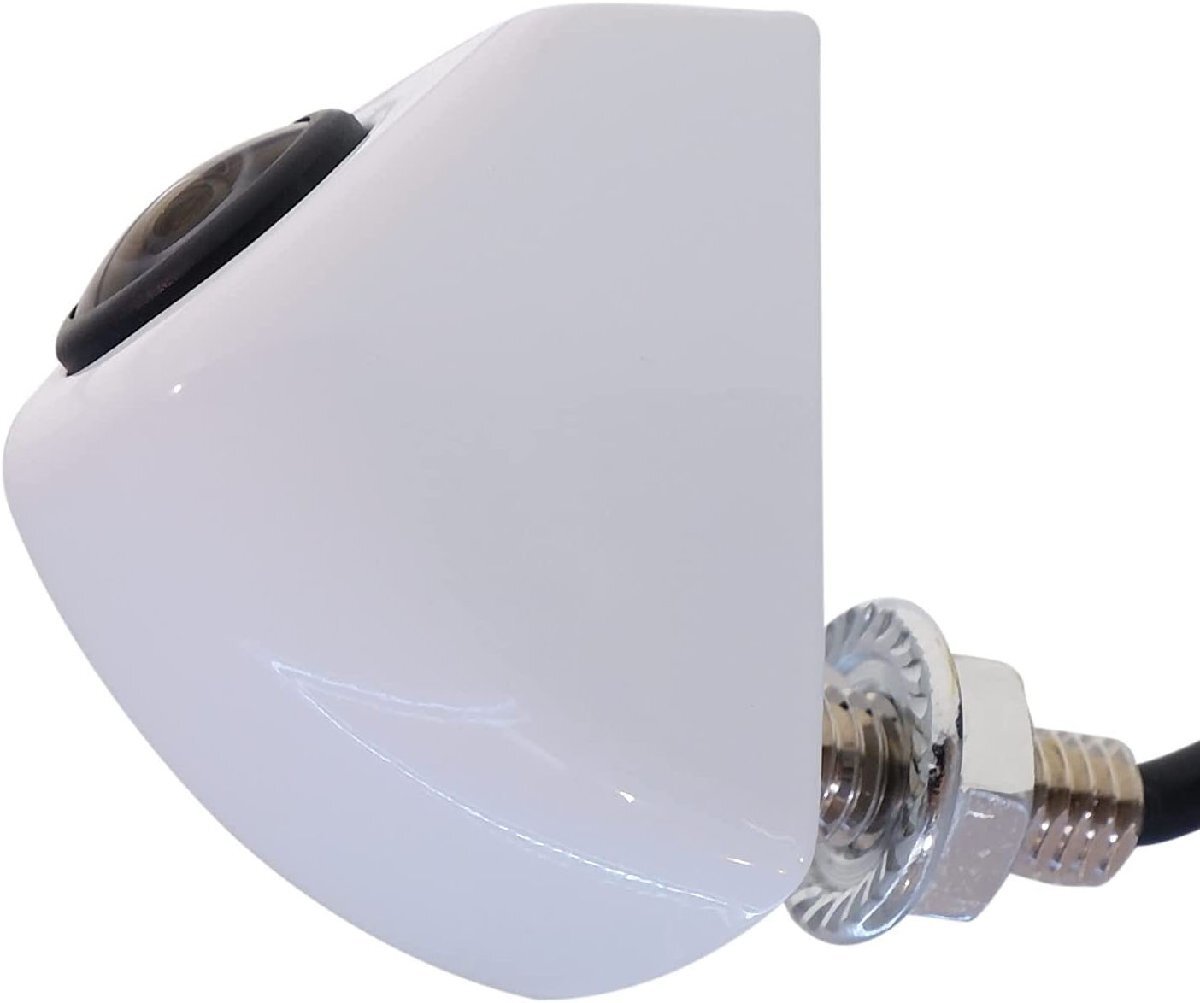 車載用バックカメラ リアカメラ 後付け 軽量 62万画像数 高画質 超広角 CCDセンサー ナンバープレート上向取付 12V拍卖