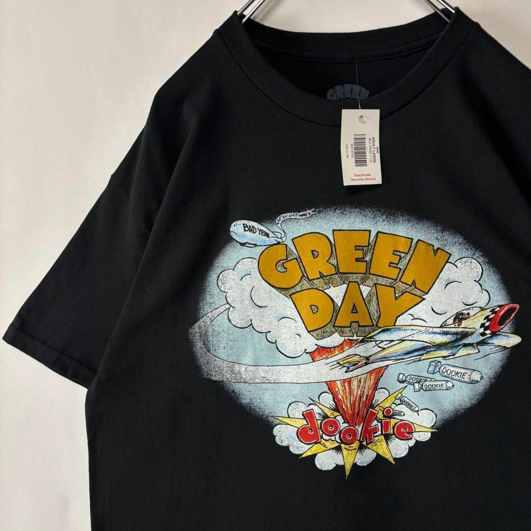 新品 グリーンデイ ドゥーキー Tシャツ ブラック Lサイズ バンドT Dookie拍卖