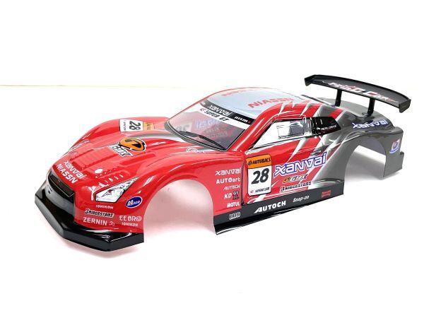 【地域限定送料無料】北海道・沖縄・離島発送不可日産 R35 GTR タイプ 赤 1/14 ドリフトラジコンカー用 スペアボディー ※練習用、乗せ換え拍卖