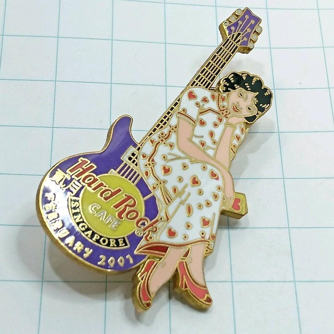 送料無料)Hard Rock Cafe ハードロックカフェ シンガポール ガールピン ピンバッジ ピンズ A15410拍卖