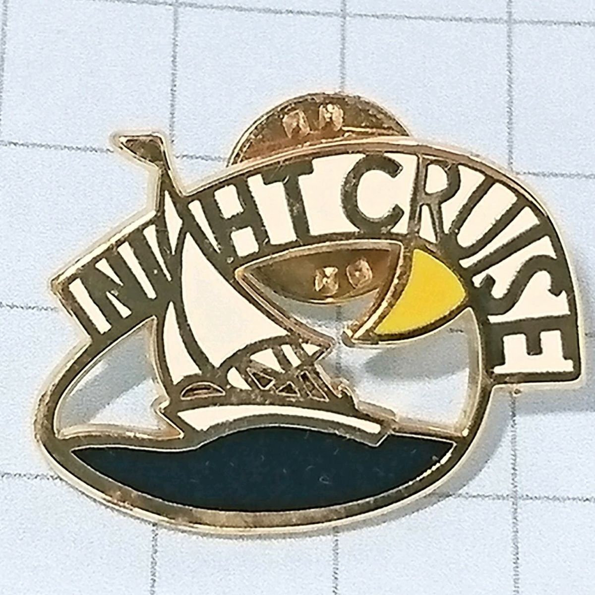 送料無料≫NIGHT CRUISE☆輸入 アンティーク ピンバッジ A00444拍卖