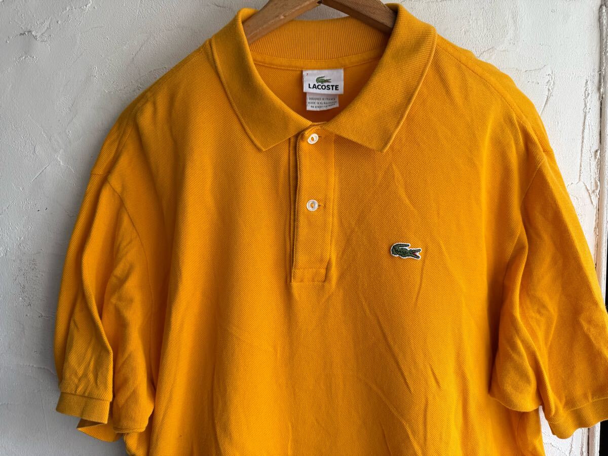 LACOSTE ラコステ 鹿の子 ポロシャツ 90s ビンテージ拍卖