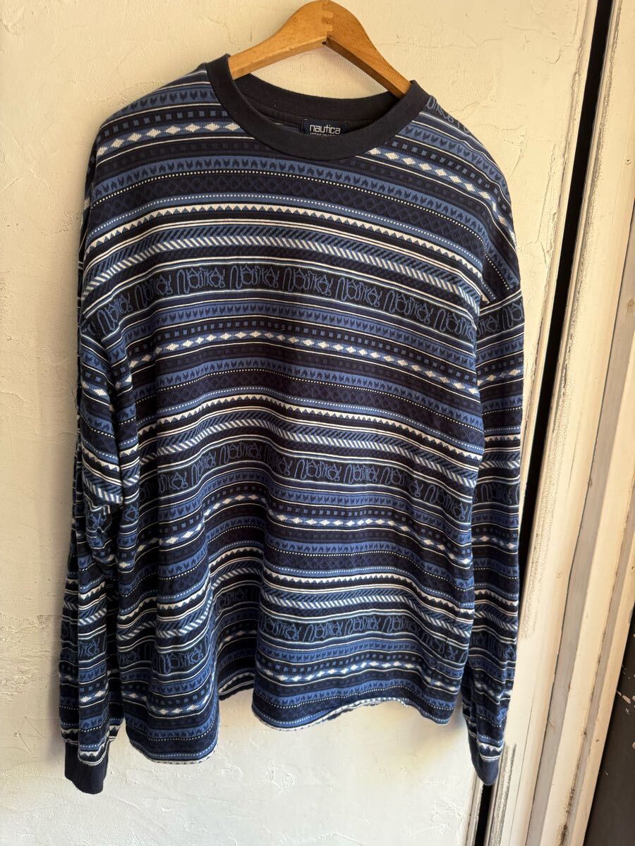 ノーティカ noutica ジャガード織 ロンT拍卖