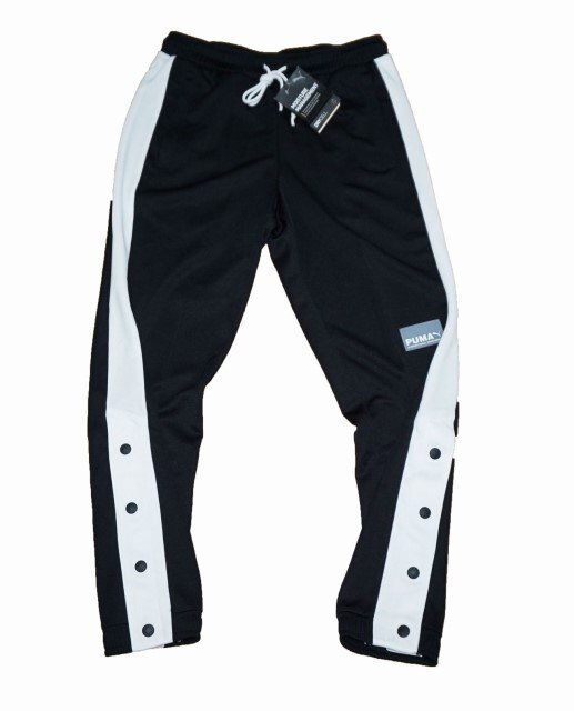 ♪★プーマ PUMA ジャージ パンツ 黒 598454 01 薄手 メンズ ブラック 表記サイズM ★ 25208拍卖