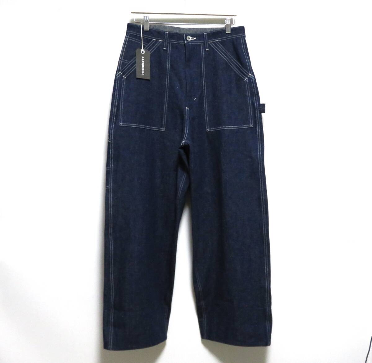 新品 J. S. HOMESTEAD RIGID DENIM PAINTER PANTS M 日本製 JOURNAL STANDARD ホームステッド リジッド デニム ペインター パンツ ネップ拍卖