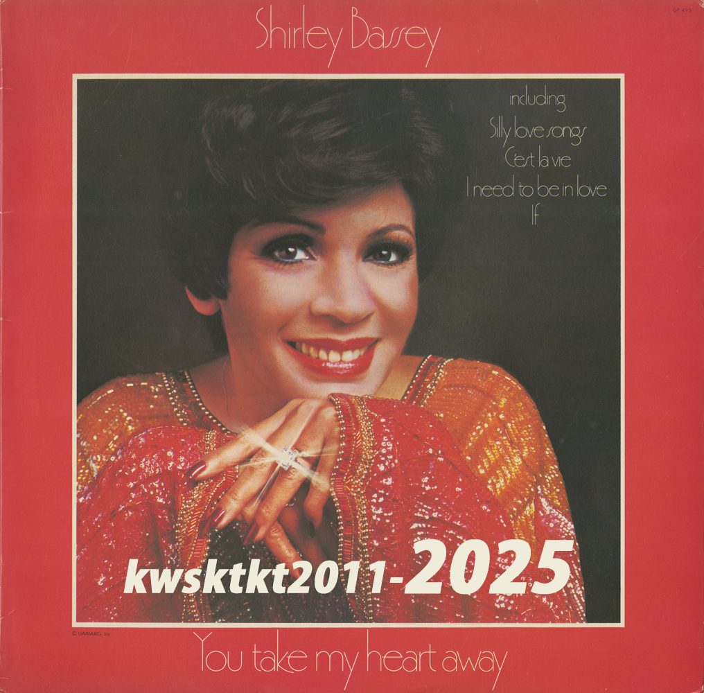 GP-495★シャーリー・バッシー(編曲・指揮:アーサー・グリーンズレイド) 愛のアルバム拍卖