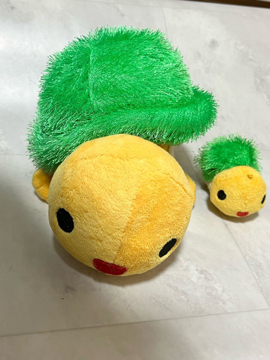 ハリボウ ぬいぐるみ 亀 かめ カメ 2体セット ぬげちゃう!ぬいぐるみ拍卖