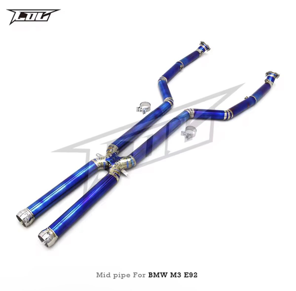 ★COC★ チタン E90 92 93 等長 センターパイプ マフラー エキゾースト カスタム エアロ パーツ ミッドパイプ M3 M4拍卖