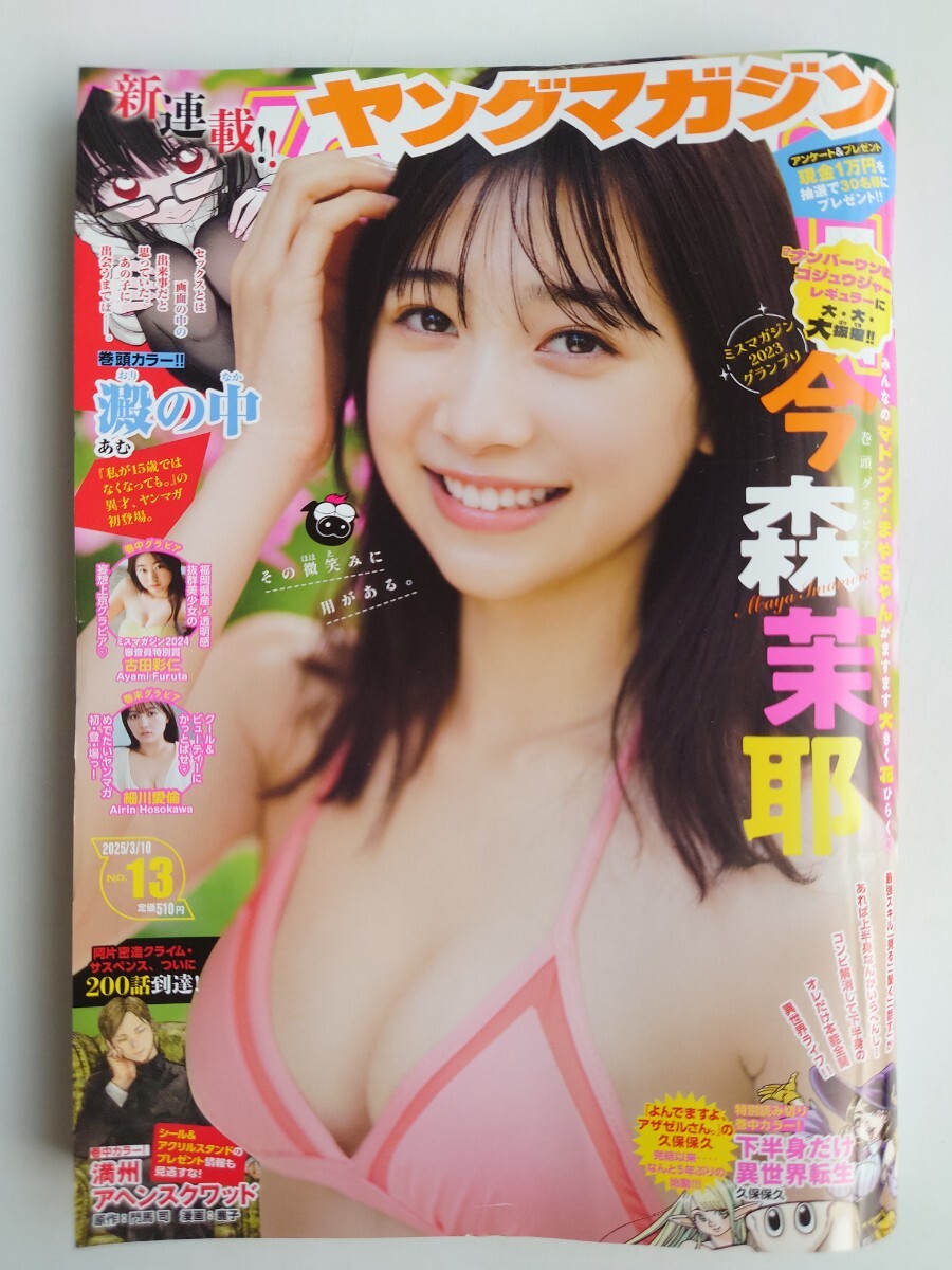 【良品】ヤングマガジン 2025年 No.13 今森茉耶 古田彩仁 細川愛倫 『(巻頭カラー)新連載/澱の中』 満州アヘンスクワッド ~送料185円~拍卖