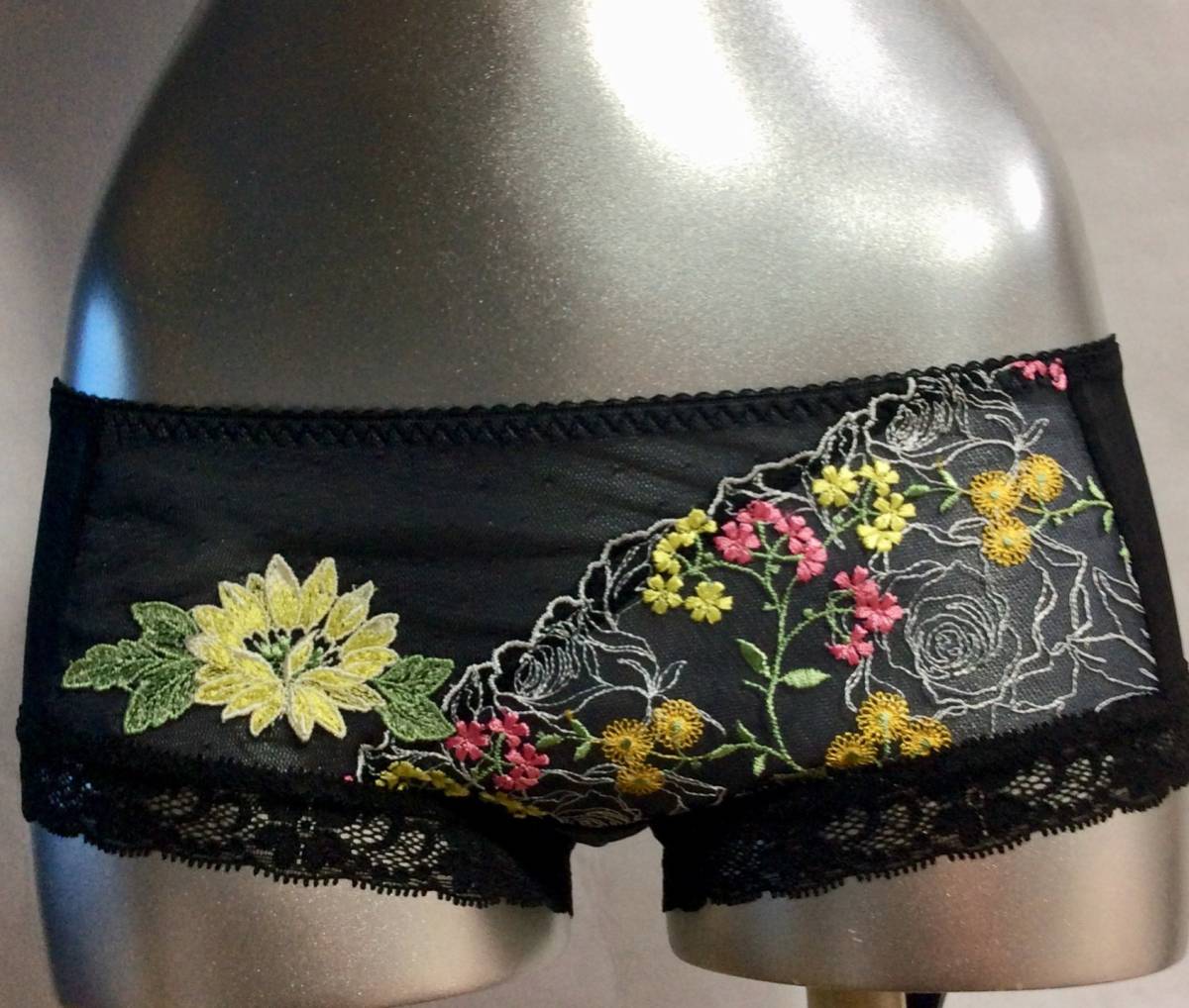 ワコール サルート カノン L ローライズ BL 黒 新品タグ付拍卖