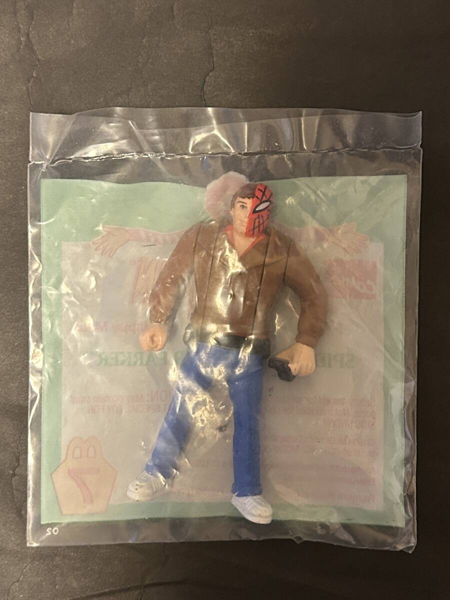 ★即決★デッドストック未開封94年製マクドナルド ハッピーミールトイ スパイダーマン★マーベルハッピーセットピーターパーカー拍卖