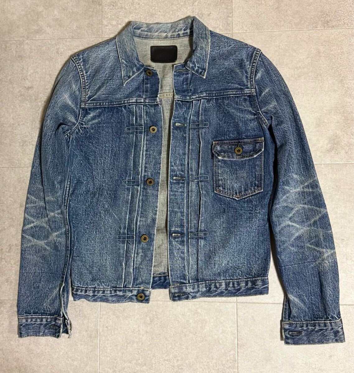 wjk Gジャン デニムジャケット 1stタイプ junhashimoto カルペディエム MA+ 拍卖