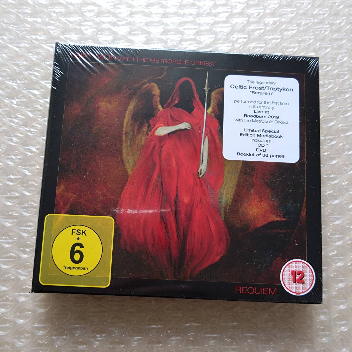 【新品未開封】 Triptykon / Metropole Orkest Requiem (Live At Roadburn 2019) (Special Edition) (CD+DVD+ブックレット) トリプティコン拍卖