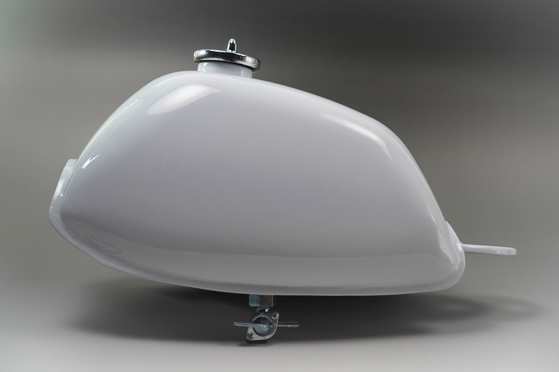 5Lモンキーフレーム用 4L燃料タンク/ガソリンタンク ホワイト拍卖