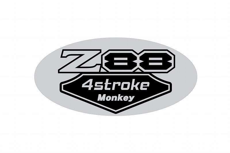 5Lモンキー サイドカバーデカール ステッカー Z88 Z50J6Limited カラー拍卖