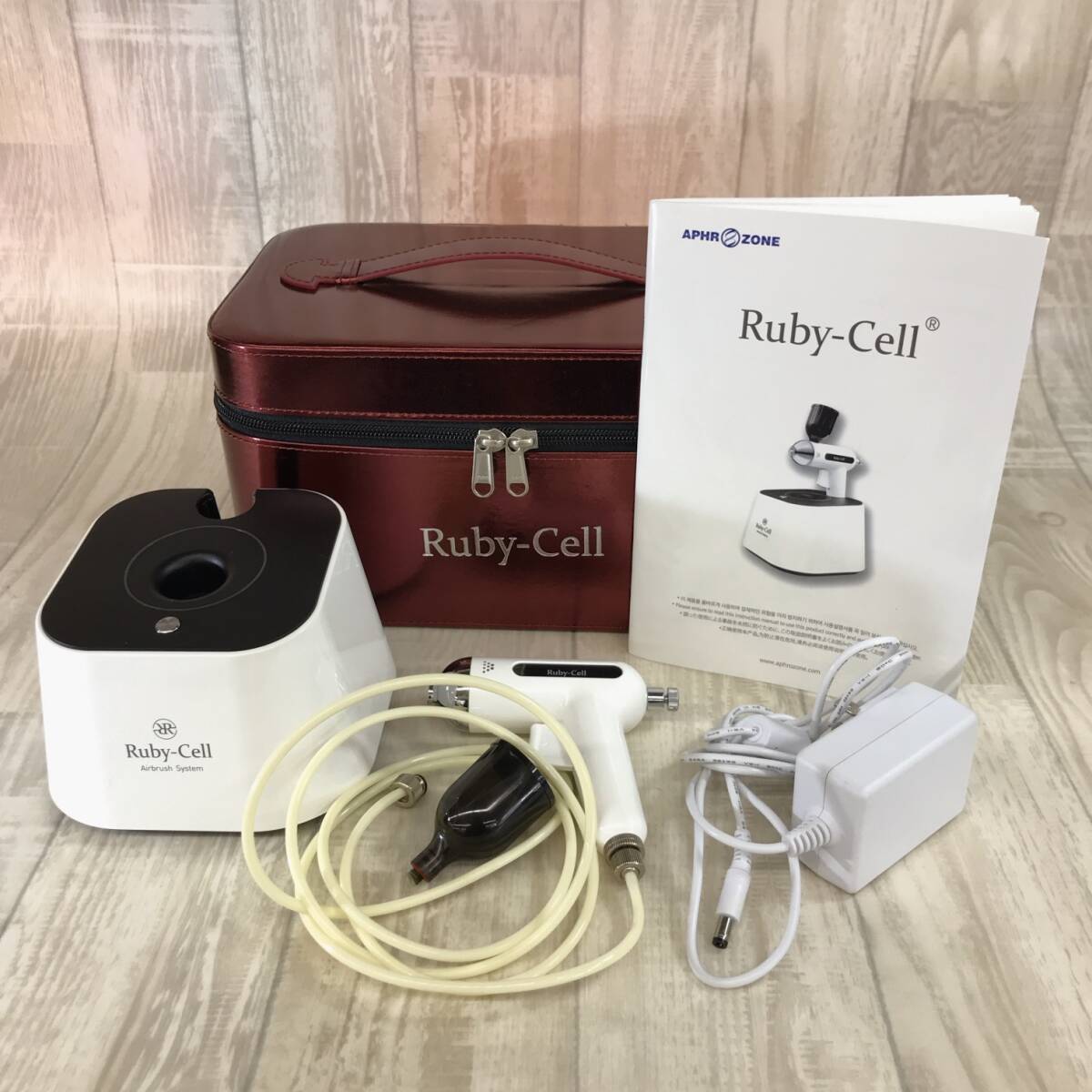 T2913H●Ruby-Cell エアブラシシステム DSA-2000 家庭用美顔器●ルビーセル スプレーガン拍卖