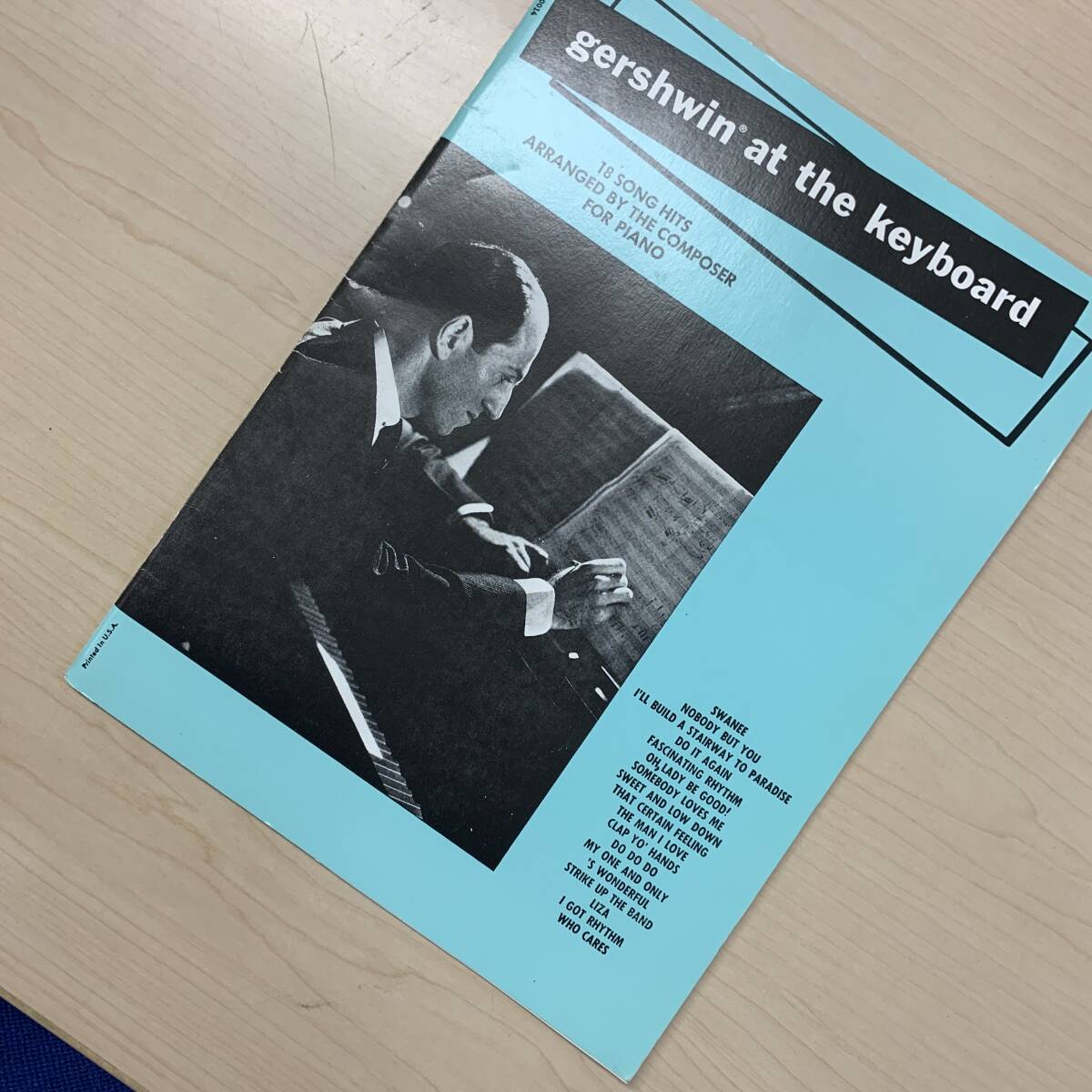 【ピアノスコア】 ジョージ・ガーシュウィン/Gershwin at the Keyboard 楽譜 送料185円拍卖
