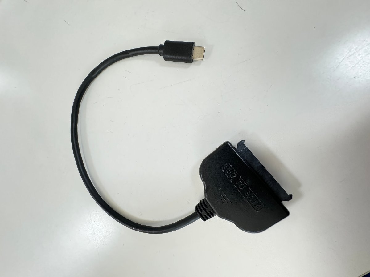 Type C SATA 変換アダプター 高速 USB3.1 Type-C SATAケーブル 外部電源不要 2.5インチ HDD/SSD対応 CC0111拍卖