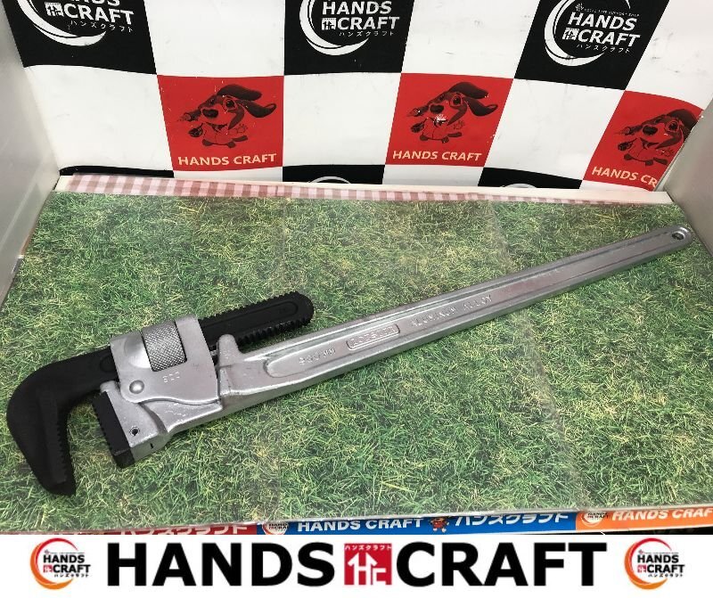 ★ロブスター 中古 アルミパイプレンチ 900mm 被覆管・白管兼用 ハンドツール★【ハンズクラフトうるま店】拍卖