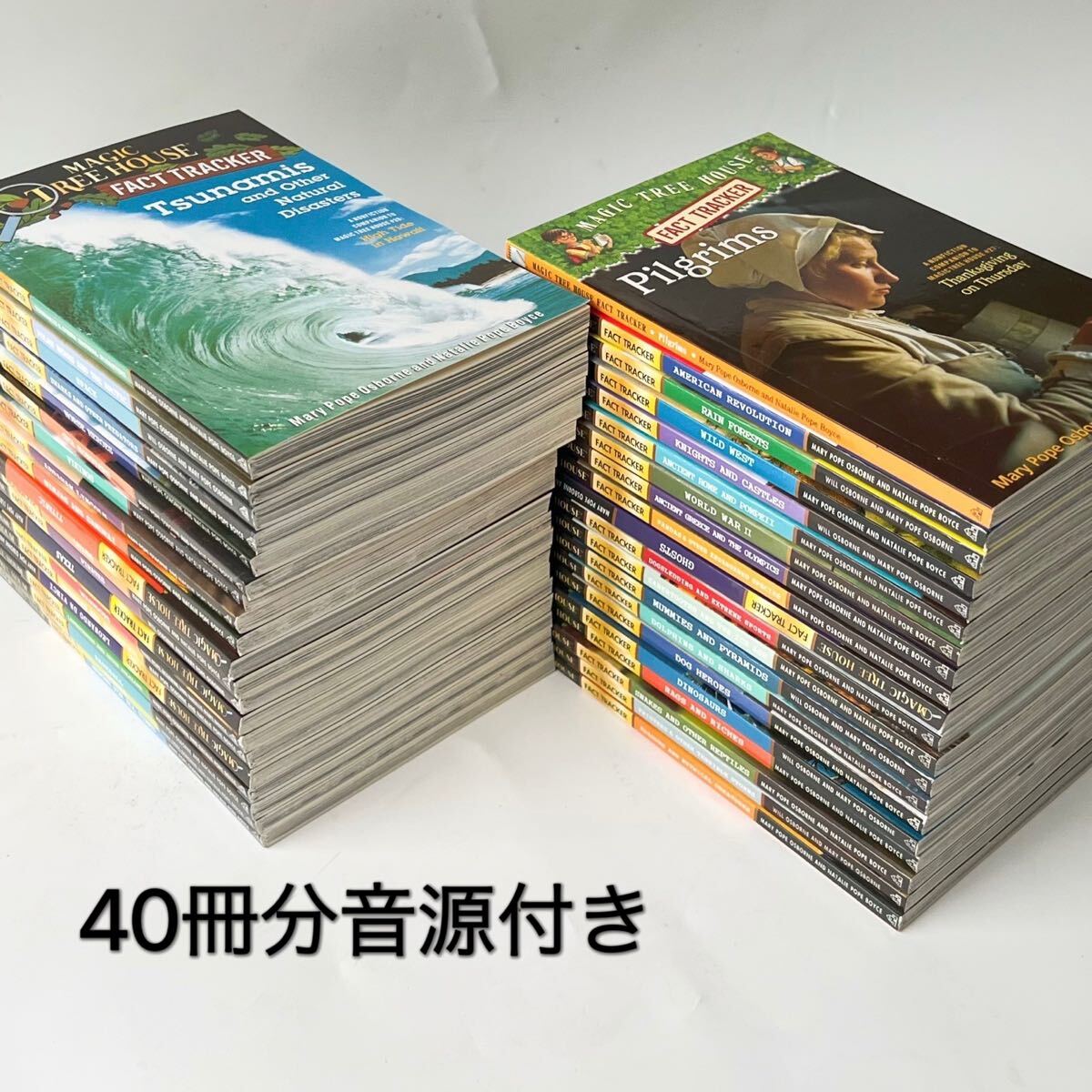 Magic Tree House Fact Trackerシリーズ 44冊 ノンフィクション 洋書 英語 多読 新品 ペン別売り拍卖
