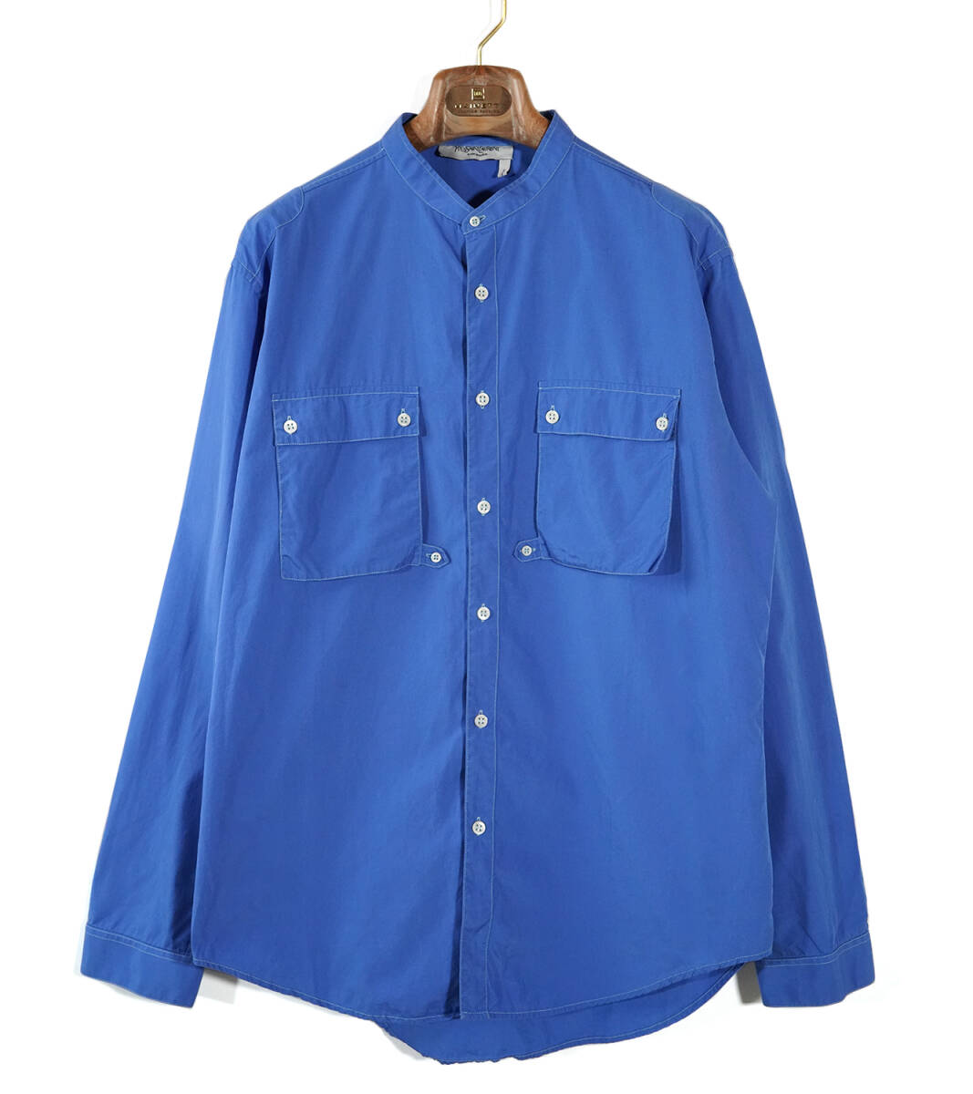 「 イタリア製 2005 YVES SAINT LAURENT rive gauche by Stefano Pilati コットン シャツ 」イヴ サンローラン リヴゴーシュ 42サイズ 拍卖