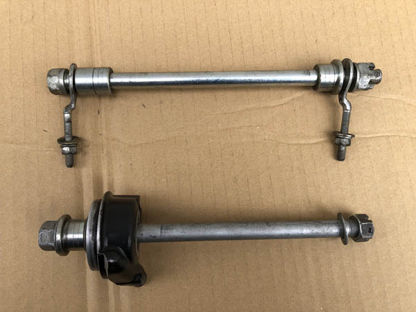 ヤマハ 純正 TZR50 アクスルシャフト フロント リア メーターギア拍卖