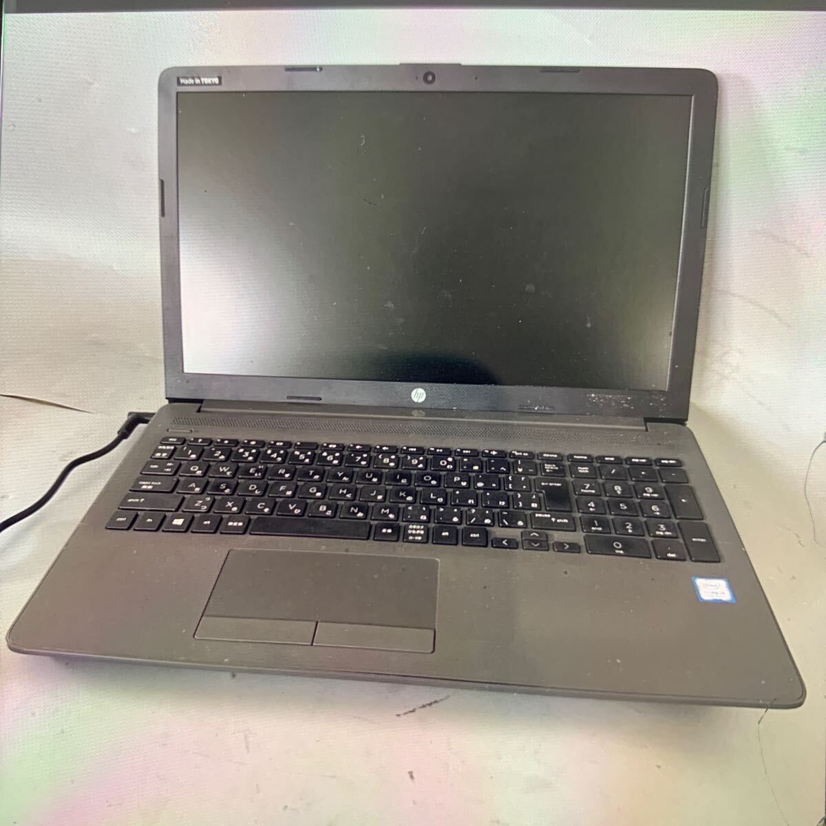 JK4272 HP ProBook 250 G7/Core i5-8th /メモリー:無し/SSD:無し/通電しますが起動しません/DVD欠拍卖