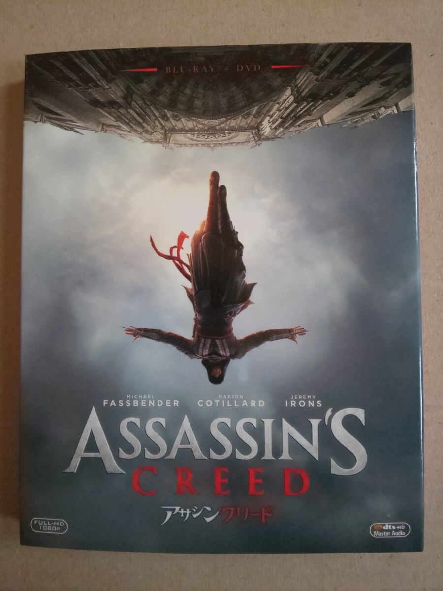 Blu-ray+DVD アサシン クリード マイケル・ファスベンダー ジャスティン・カーゼル監督拍卖