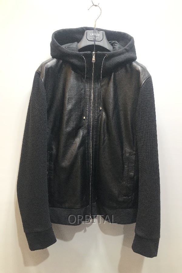 経堂) エンメティ ジャブスアルキヴィオ COREY ナッパマンガ シャカヌメ ライダースジャケット しアズ52 ブラック メンズ拍卖