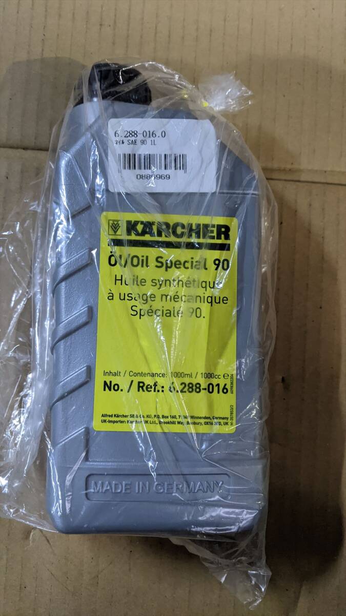 高圧洗浄機交換用オイル 未使用 (NO.2/2●BA7209) ケルヒャー/KARCHER SAE 90 1L 拍卖