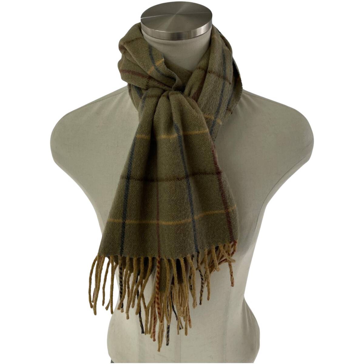 BURBERRYS バーバリーズ チェック マフラー/ベージュ系 ゆうパケットOK拍卖