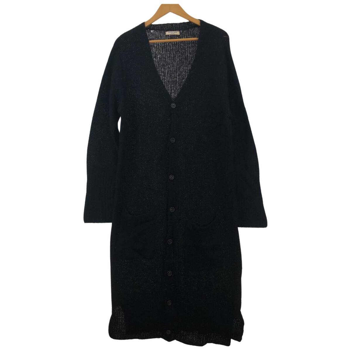 GAIJIN MADE ガイジンメイド ロング ニット カーディガン size表記なし/ブラック拍卖