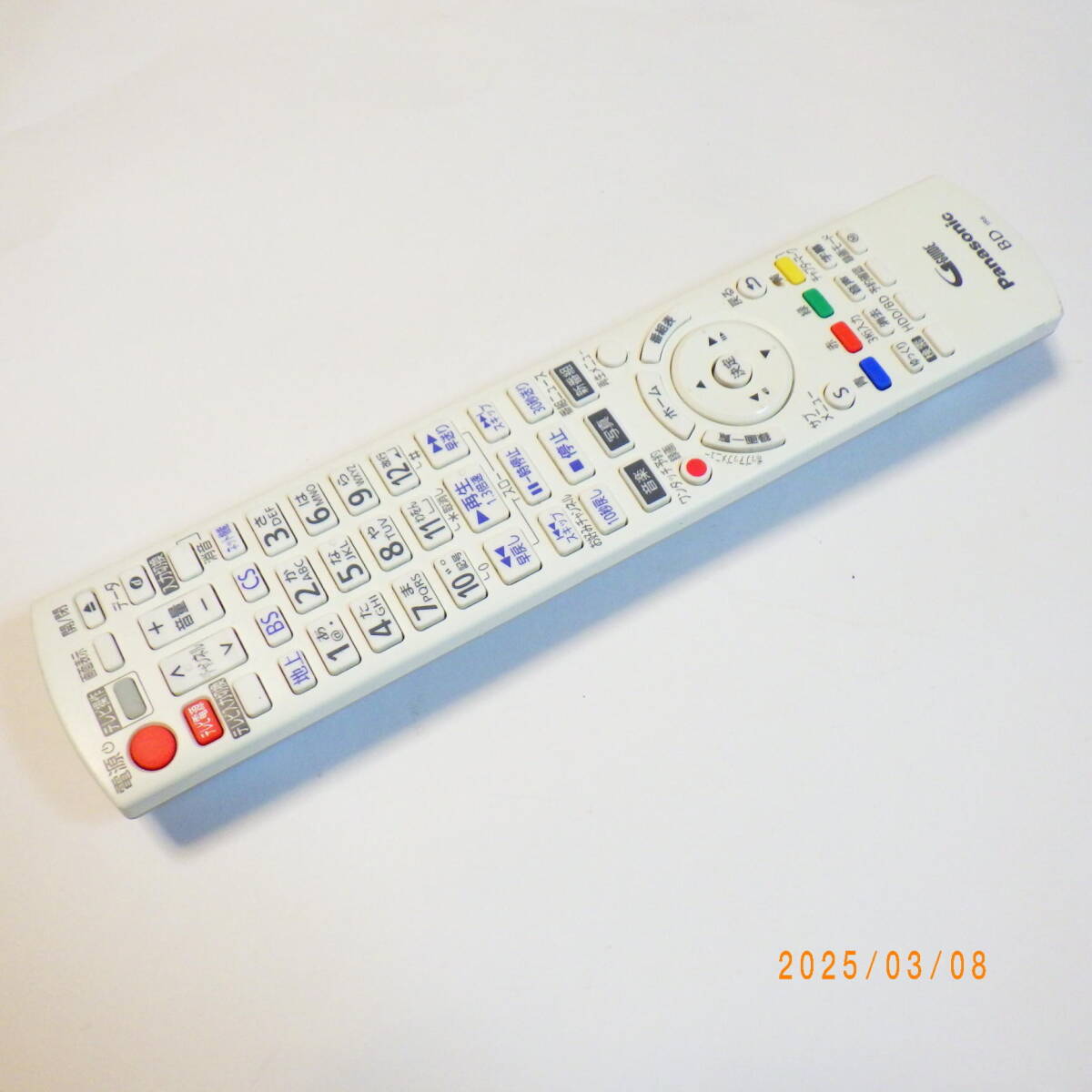 パナソニック DMR-BCT2060/DMR-BCT1060/DMR-BRT2060/DMR-BRT1060用リモコン ブルーレイレコーダー用リモコン拍卖