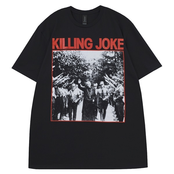 KILLING JOKE キリングジョーク Pope Tシャツ BLACK Lサイズ オフィシャル拍卖