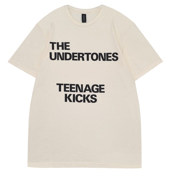 THE UNDERTONES アンダートーンズ Teenage Kicks Text Tシャツ XLサイズ オフィシャル拍卖