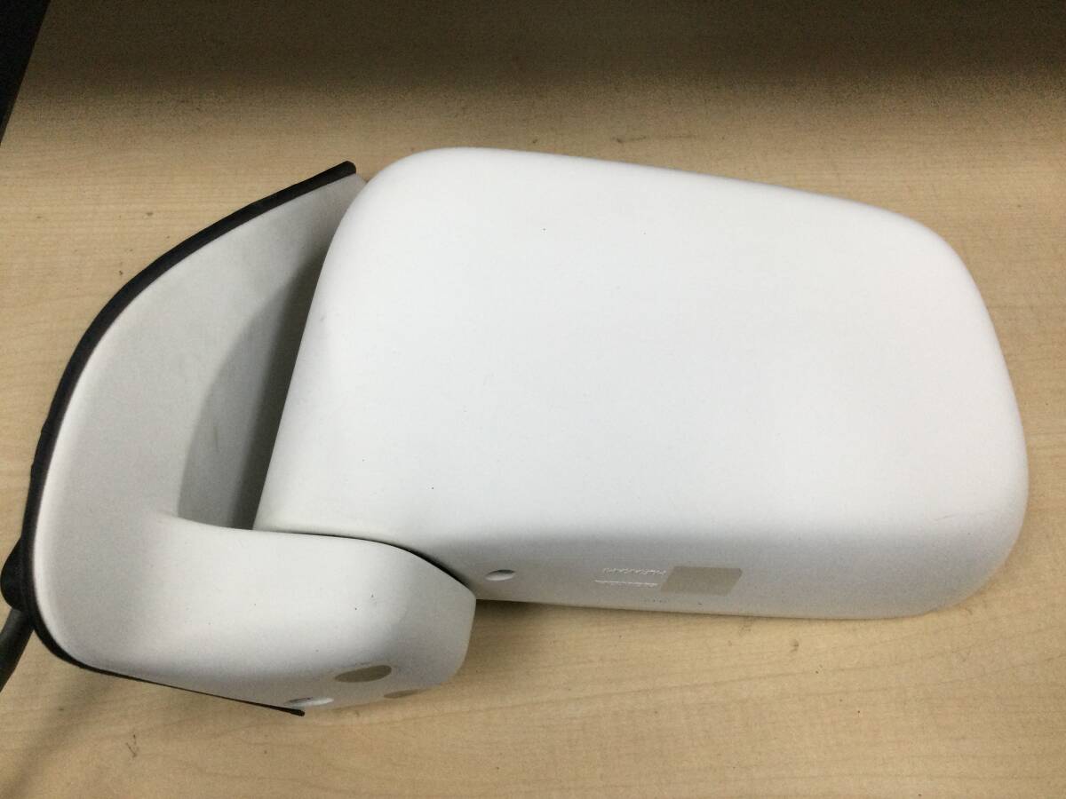 ホンダ ステップワゴン RF1 左ドアミラー サイドミラー 白 MURAKAMI 5ピン 塗装はげあり拍卖