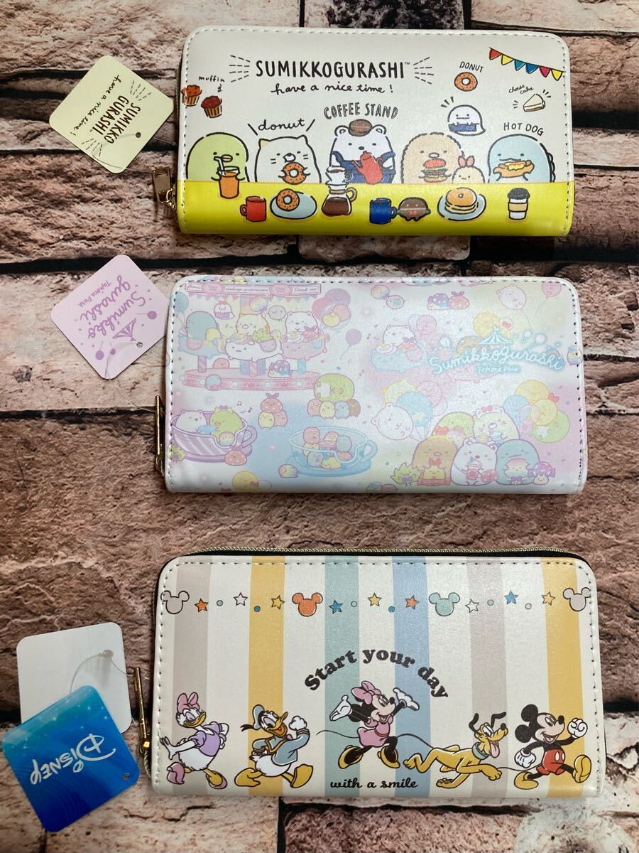 送料無料!人気キャラ 可愛い新バージョン!合皮長財布A(画像から)1個拍卖