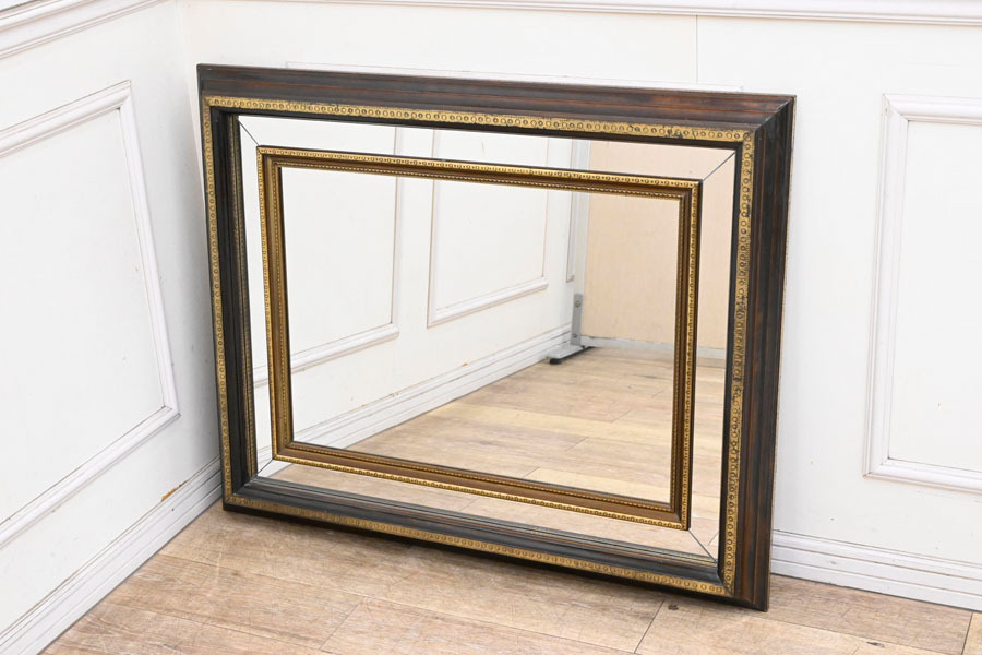 HA111 イタリア ロココ調 クラシック 豪華 ウォールミラー 壁掛け鏡 壁付け ドレッサーミラー 拍卖