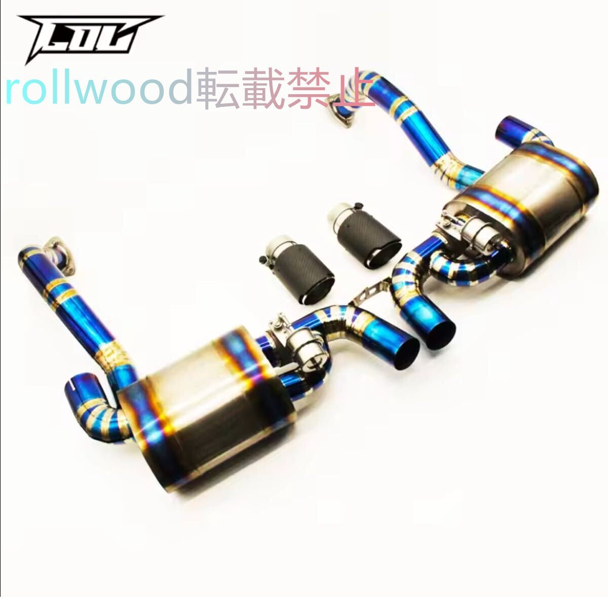 ★C.O.C★ チタン 987 ケイマン ボクスター 可変バルブ ハイパフォーマンスエキゾースト マフラー パイプ カスタム Porsche S T gts 後期拍卖