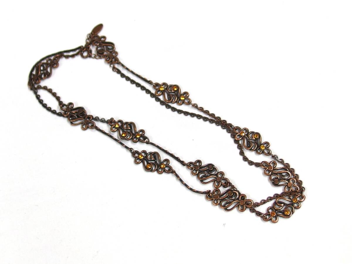 Leilian レリアン ロングネックレス / MA1841拍卖