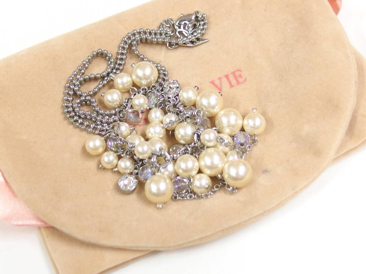 CESTLA VIE フェイクパール ネックレス / MA1887拍卖