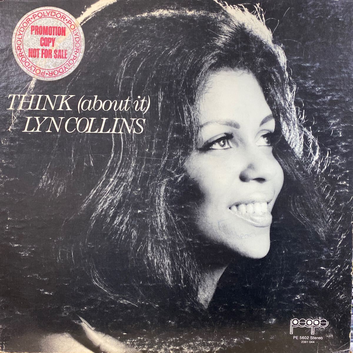 レア!US Peopleプロモ PE 5602 RL MR STERLING刻印★LYN COLLINS/THINK(about it)「RARE GROOVE ATOZ」シスター・ファンク・クラシック拍卖
